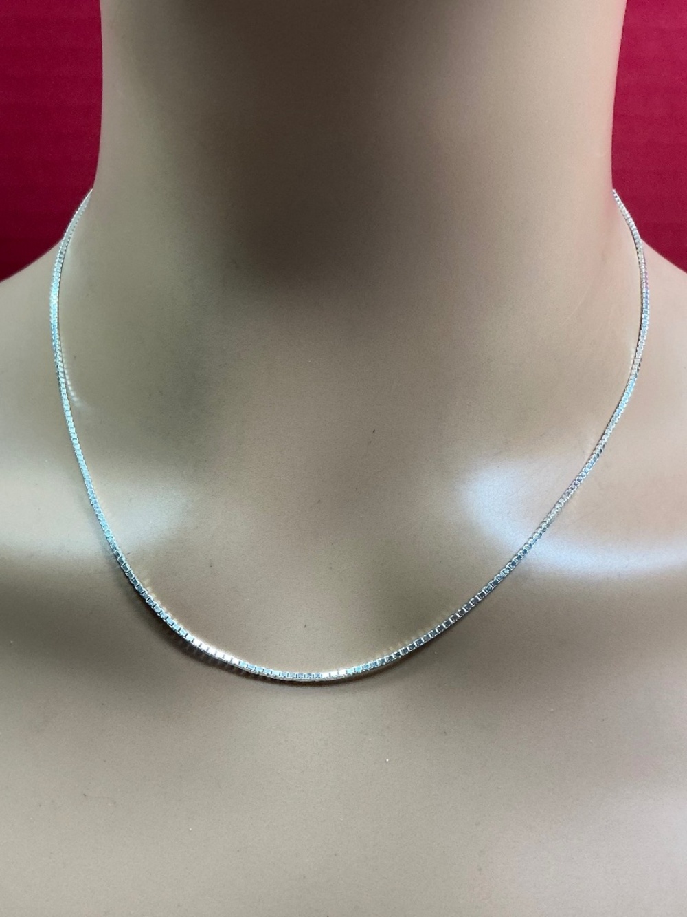 HAN Italian Sterling Silver Heavier Chain / Necklace. 18 inches long